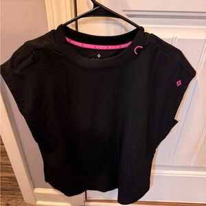 Black Women's scrub  Top